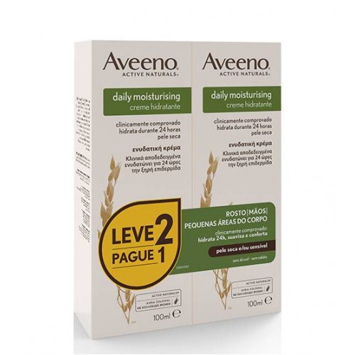 Aveeno Daily Moisturising Creme Hidratante 2x100ml