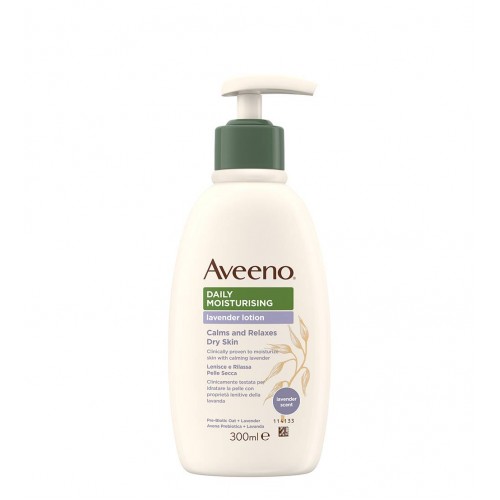 Aveeno Daily Moisturising Loção Corporal Lavanda 300ml