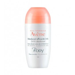 Avène Desodorizante Roll-on BODY, eficácia 24 horas 50 ml