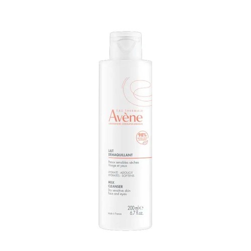 Avène Leite Desmaquilhante Suave Les Essentiels, pele sensível seca a muito seca 200 ml