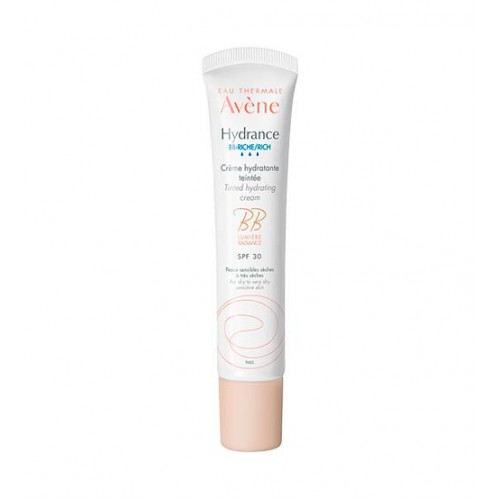Avène BB com Cor Rico Hydrance SPF 30, pele desidratada seca a muito seca 40 ml