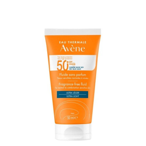 Avène Fluido Sem Perfume SPF50+ 50ml