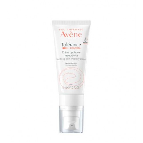 Avène Creme Reparador Suavizante Tolérance CONTROL, pele sensível reativa normal a mista 40 ml
