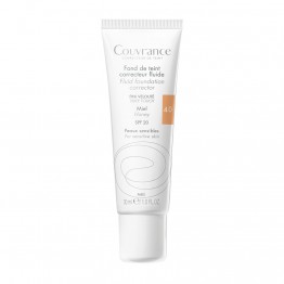 Avène Couvrance Base Fluida Corretora de Efeito Natural 4.0 Mel SPF20 30ml