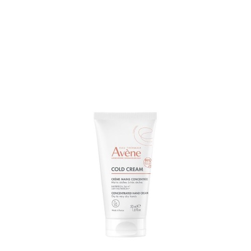 Avène Creme de Mãos Concentrado Cold Cream, mãos secas e gretadas 50 ml