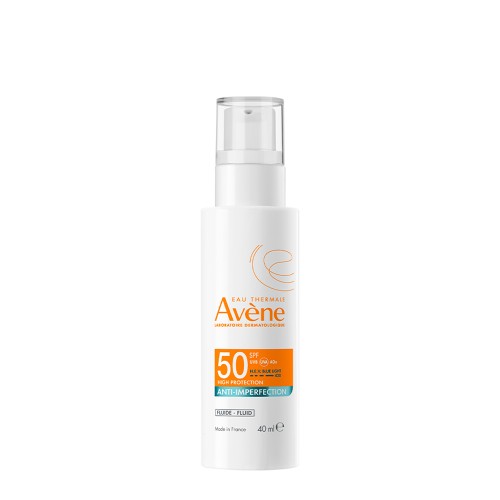 Avène Fluido Protetor Solar Anti-Imperfeições SPF50 40ml