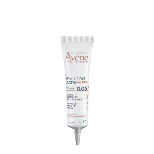 Avène Hyaluron Activ Procedure Creme de Olhos e Lábios Micro-Lift 0.05% Retinal 15ml