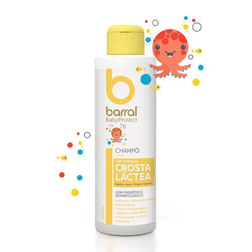 Barral BabyProtect Shampoo Crosta Láctea 200ml