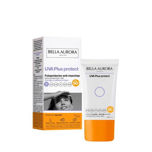 Bella Aurora UVA Plus Protect Fotoprotetor Antimanchas SPF50+ 50ml