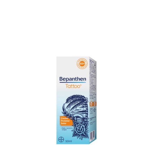 Bepanthen Tattoo Creme Protetor Solar SPF50+ 50ml