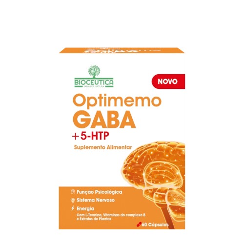 Bioceutica Optimemo Gaba +5-HTP 60 cápsulas