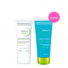 Bioderma Sébium Mat Control 30ml + OFERTA Gel Moussant 100ml