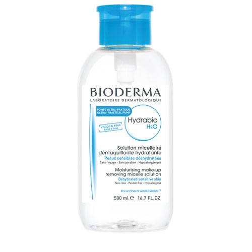 Bioderma Hydrabio H2O Água Micelar Pump Reverse 500ml