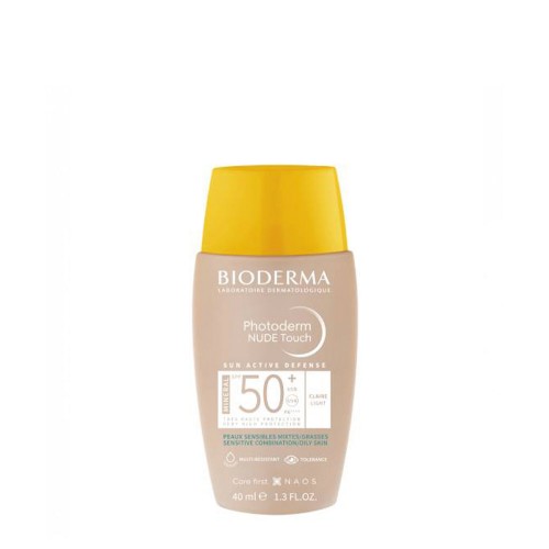 Bioderma Photoderm Nude Touch Claro SPF50+ 40ml