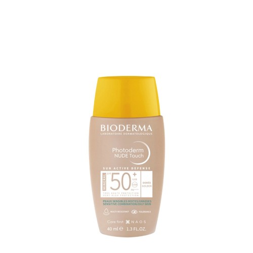 Bioderma Photoderm Nude Touch Dourado SPF50+ 40ml