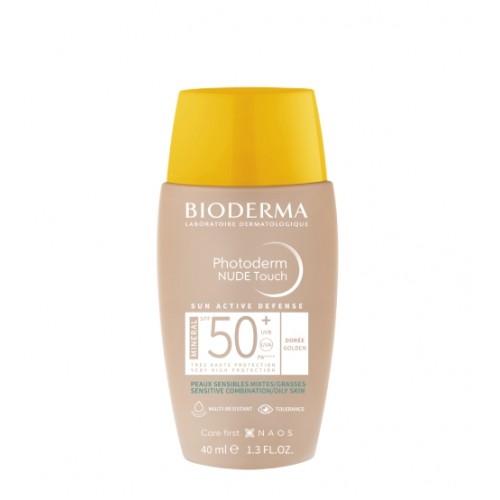 Bioderma Photoderm Nude Touch Dourado SPF50+ 40ml