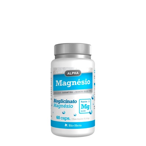 Bio-Hera Magnésio Bisglicinato 1000mg 60 cápsulas