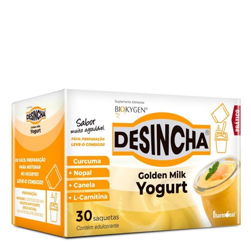Biokygen Desincha Golden Milk Yogurt 30 saquetas