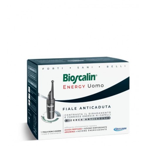 Bioscalin Energy Homem Ampolas Antiqueda 10x3.5ml