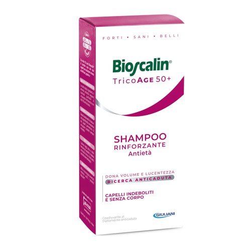 Bioscalin TricoAge 50+ Shampoo Fortificante Anti-Idade 200ml