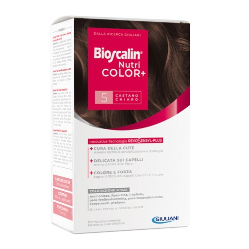 Bioscalin Nutri Color+ Coloração 5 Castanho Claro