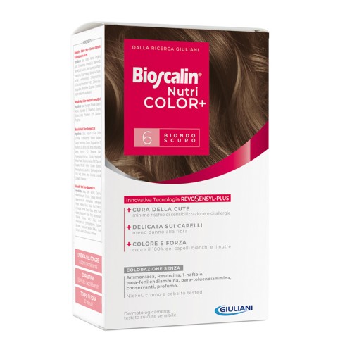 Bioscalin Nutri Color+ Coloração 6 Louro Escuro