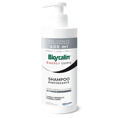 Bioscalin Energy Uomo Shampoo Fortificante 400ml