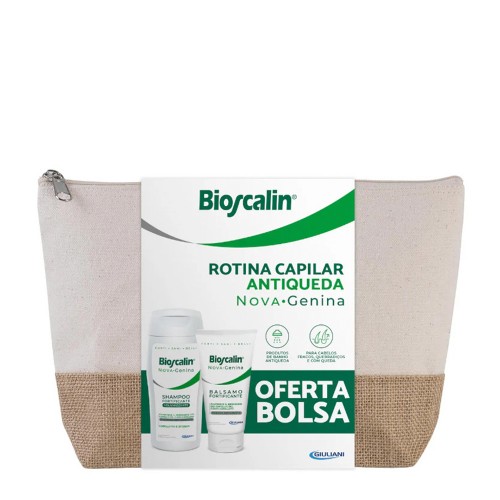 Bioscalin Rotina Capilar Nova Genina Fortificante Volumizante + OFERTA Bolsa