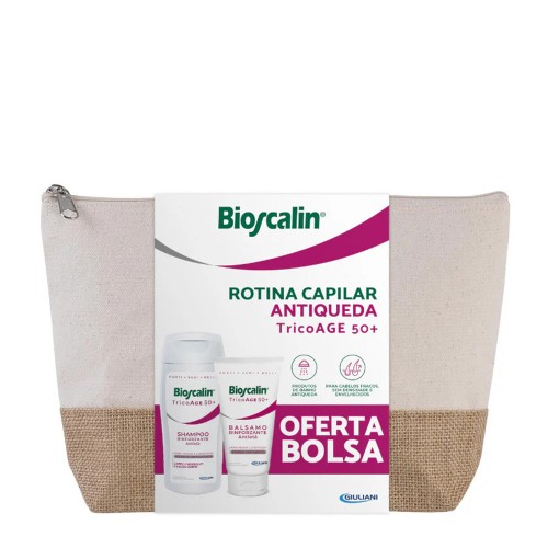 Bioscalin Rotina Capilar TricoAge 50+ Fortificante Anti-Idade OFERTA Bolsa