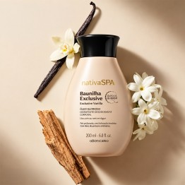 O Boticário Nativa SPA Óleo Glorioso Hidratante Baunilha de Madagáscar 200ml