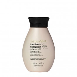 O Boticário Nativa SPA Óleo Glorioso Hidratante Baunilha de Madagáscar 200ml