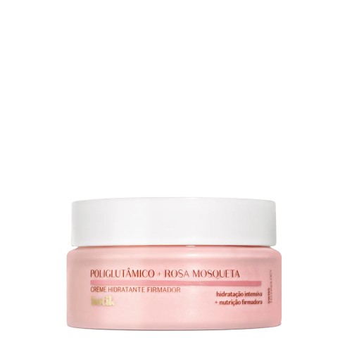 O Boticário Botik Creme Hidratante Firmador Poliglutâmico + Rosa Mosqueta 50g