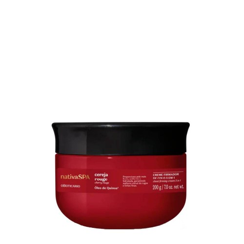 O Boticário Nativa Spa Cereja Rouge Creme Firmador 5 em 1 200g