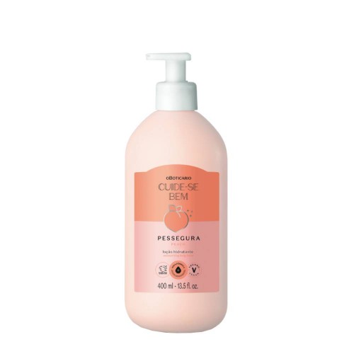 O Boticário Cuide-se Bem Pessegura Loção Hidratante Corporal 400ml