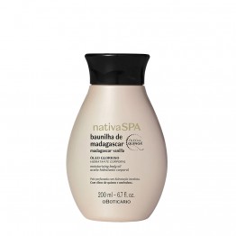 O Boticário Nativa SPA Óleo Glorioso Hidratante Baunilha de Madagáscar 200ml