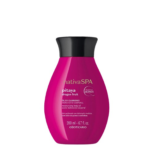 O Boticário Nativa SPA Pitaya Dragon Fruit Óleo Glorioso Hidratante Corporal 200ml