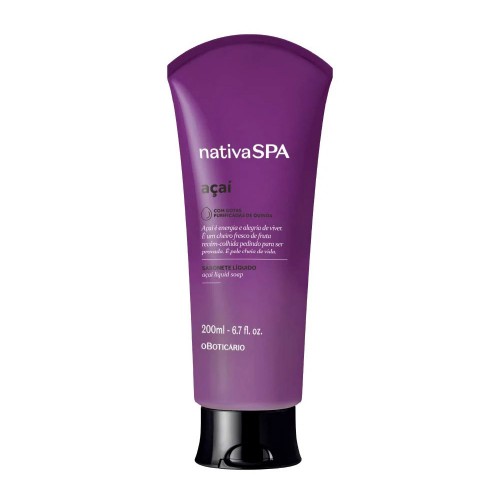 O Boticário Nativa SPA Sabonete Líquido Açai 200ml