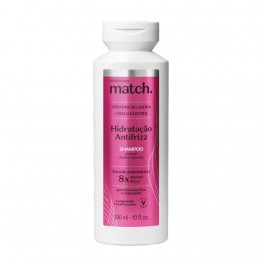 O Boticário Match Shampoo Hidratação Antifrizz 300ml
