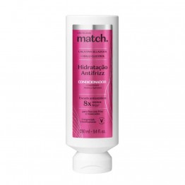 O Boticário Match Condicionador Hidratação Antifrizz 280ml