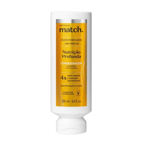 O Boticário Match Condicionador Nutrição Profunda 280ml