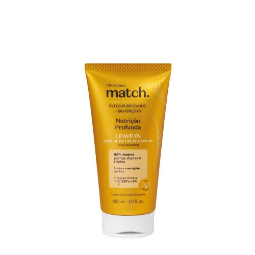 O Boticário Match Leave-In Nutrição Profunda 150ml