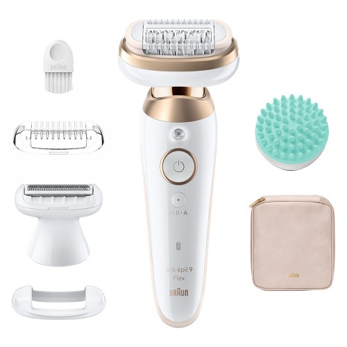 Braun Silk Épil 9 Flex Depiladora de Arranque All-In-One