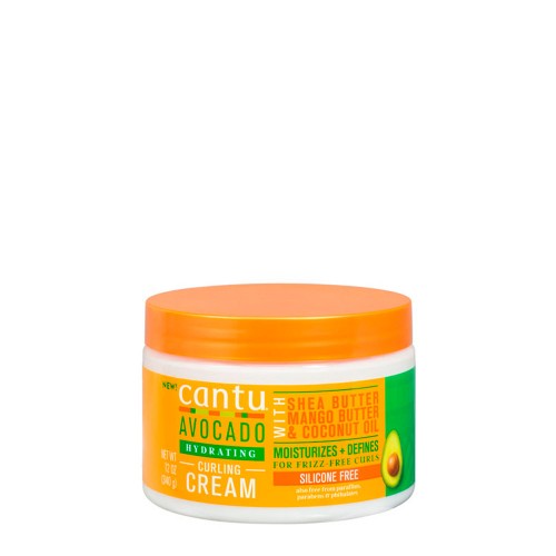 Cantu Avocado Creme para Caracóis 340g