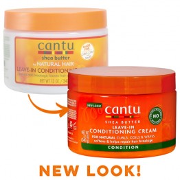 Cantu Shea Butter Natural Hair Condicionador em Creme Leave-In 340g