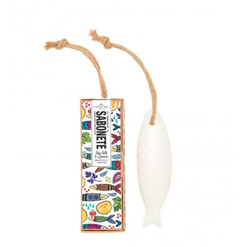 Castelbel Sardinha Sabonete Sais Marinhos & Limão 80g