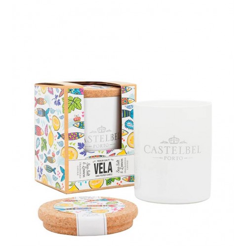 Castelbel Sardinha Vela Sais Marinhos & Limão 190g