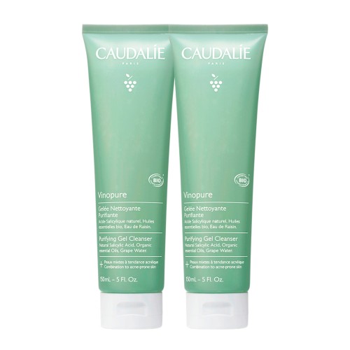 Caudalie Vinopure Geleia de Limpeza Purificante 2x150ml