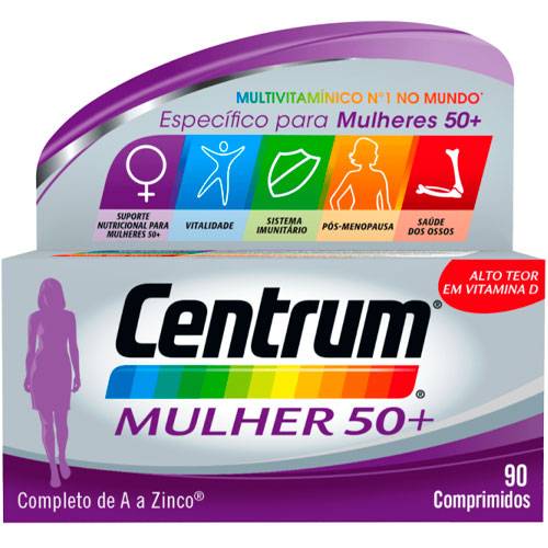 Centrum Mulher 50+ 90 Comprimidos