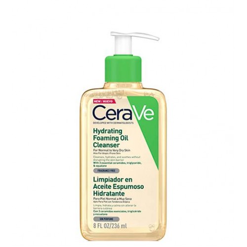 CeraVe Óleo-Espuma De Limpeza Hidratante 236ml