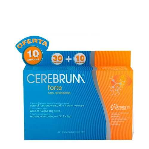 Cerebrum Forte 30 ampolas + OFERTA 10 ampolas